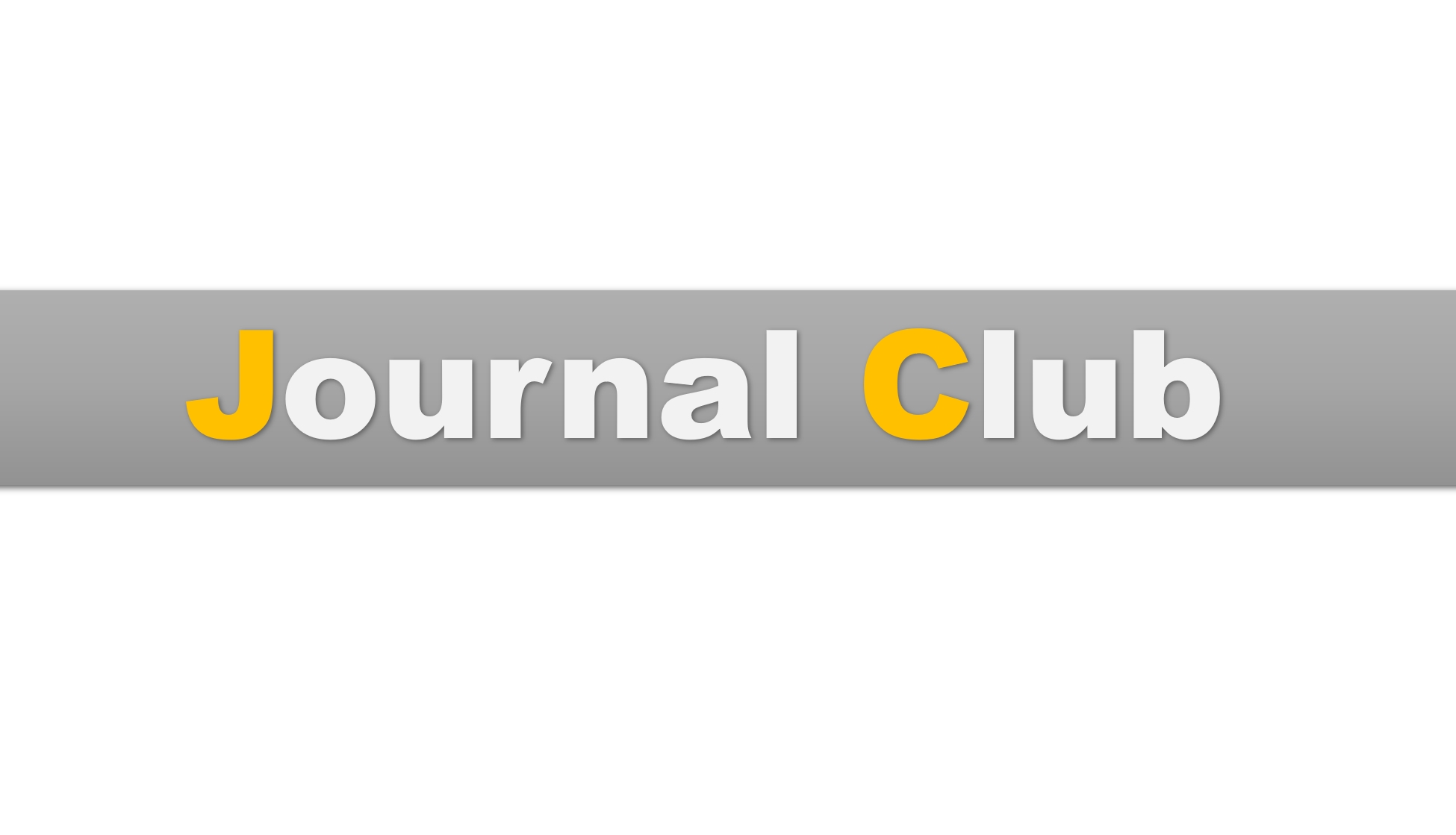 Journal Club 2-5-2020