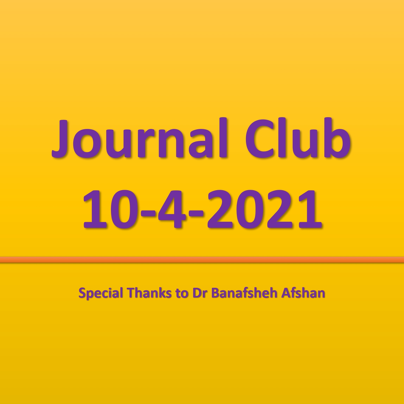 Journal Club 4-10-2021