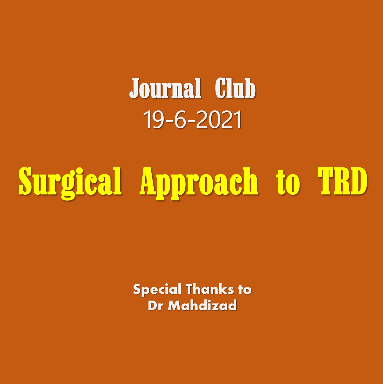 Journal Club 19-6-2021