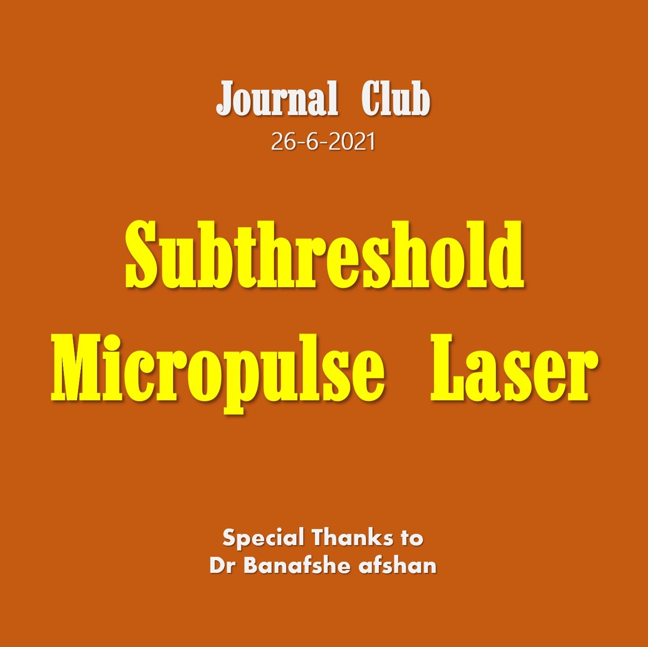 Micropulse Laser