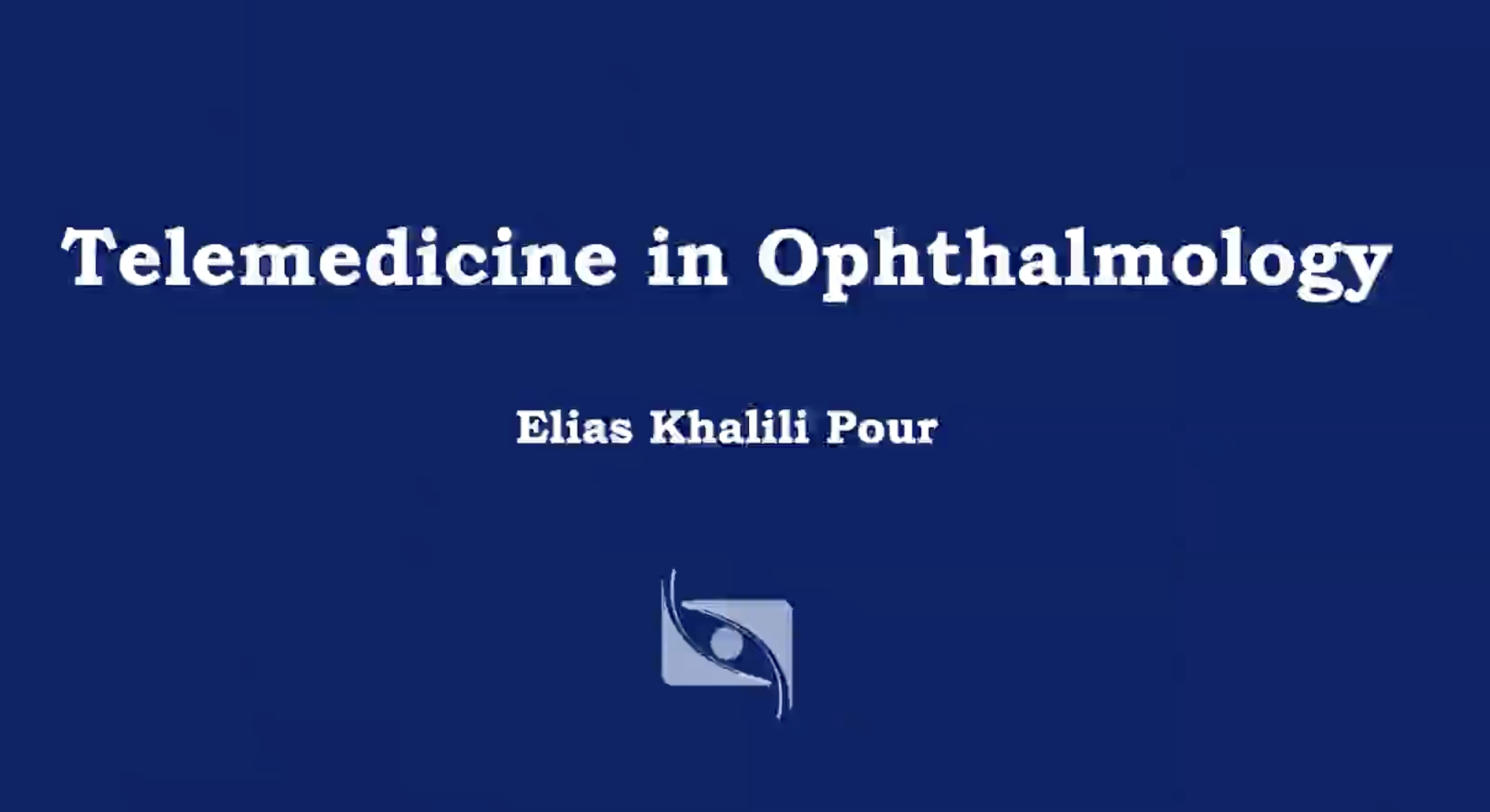 Telemedicine in Ophthalmology