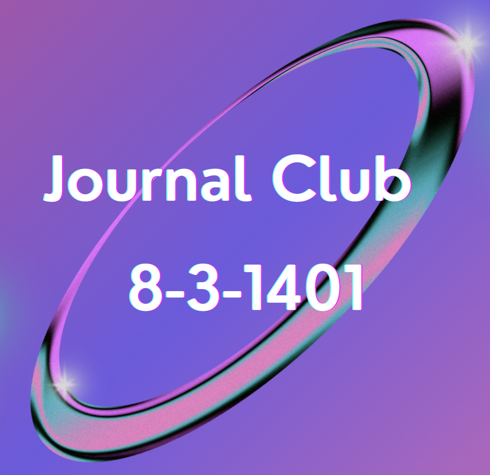 Journal Club – 8-3-1401