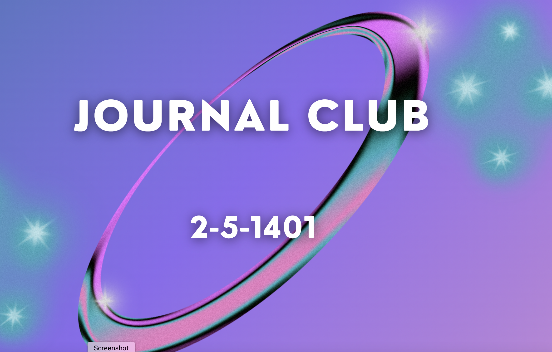 Journal Club 2-5-1401